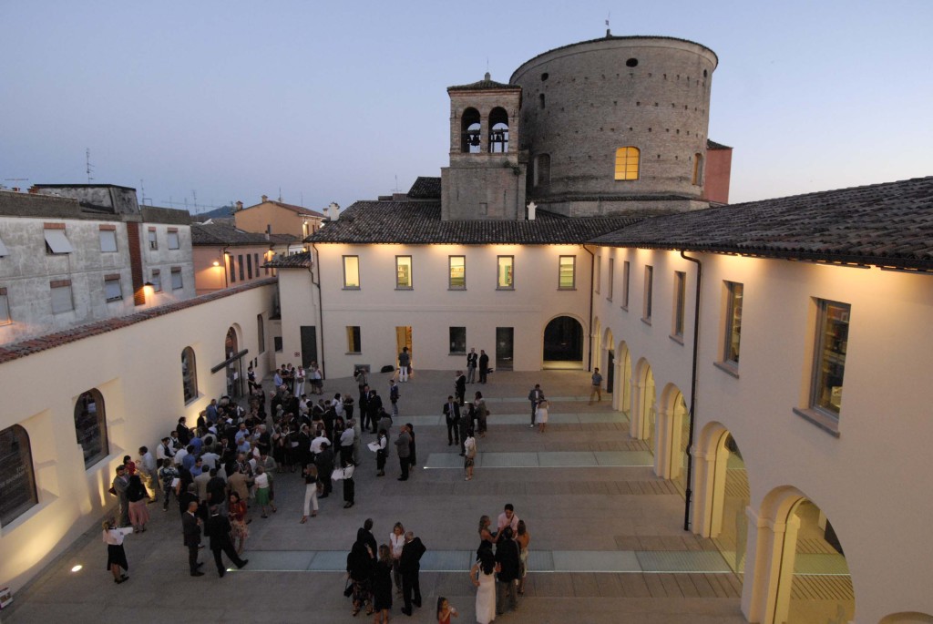 Il cortile di Casa Artusi