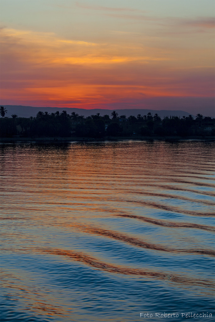 Egitto 14 fb colori serali del Nilo