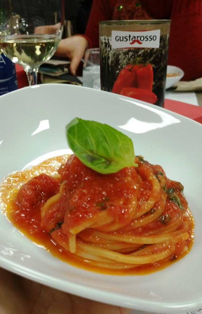 lo spaghetto con Gustarosso